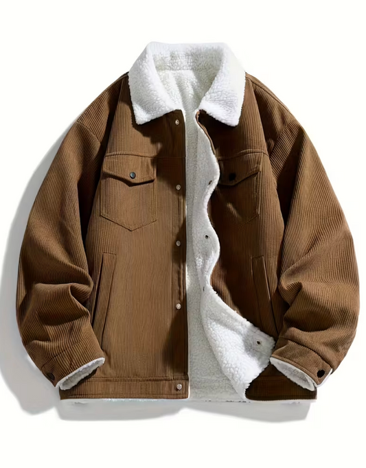 Fleecegefütterte Hooded Jacket