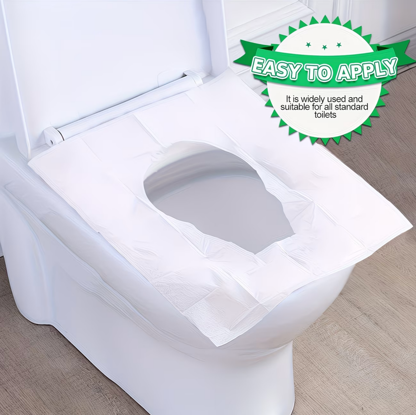 Einweg WC-Sitzauflagen – Hygienische, Spülbare Toilettenauflagen