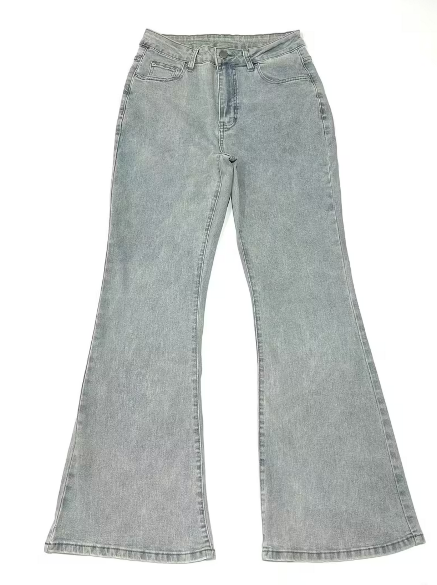 Damen High-Stretch Schlagjeans