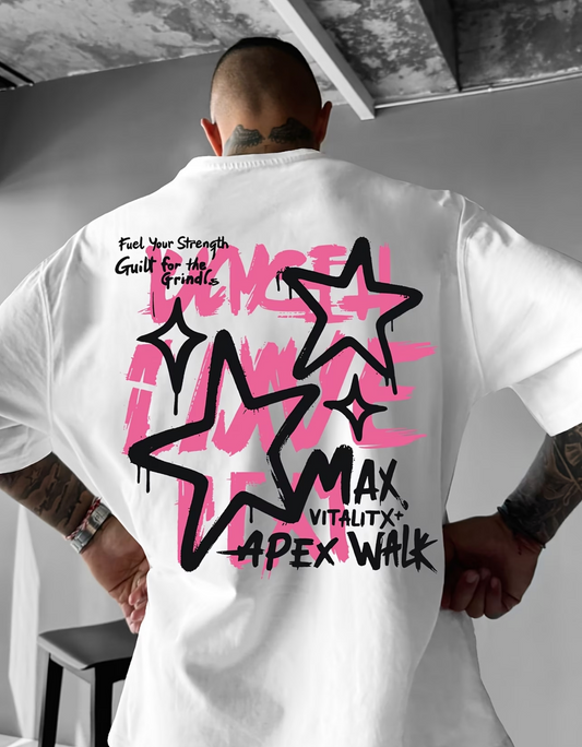 Herren T-Shirt – Urban Streetstyle mit Rückenprint
