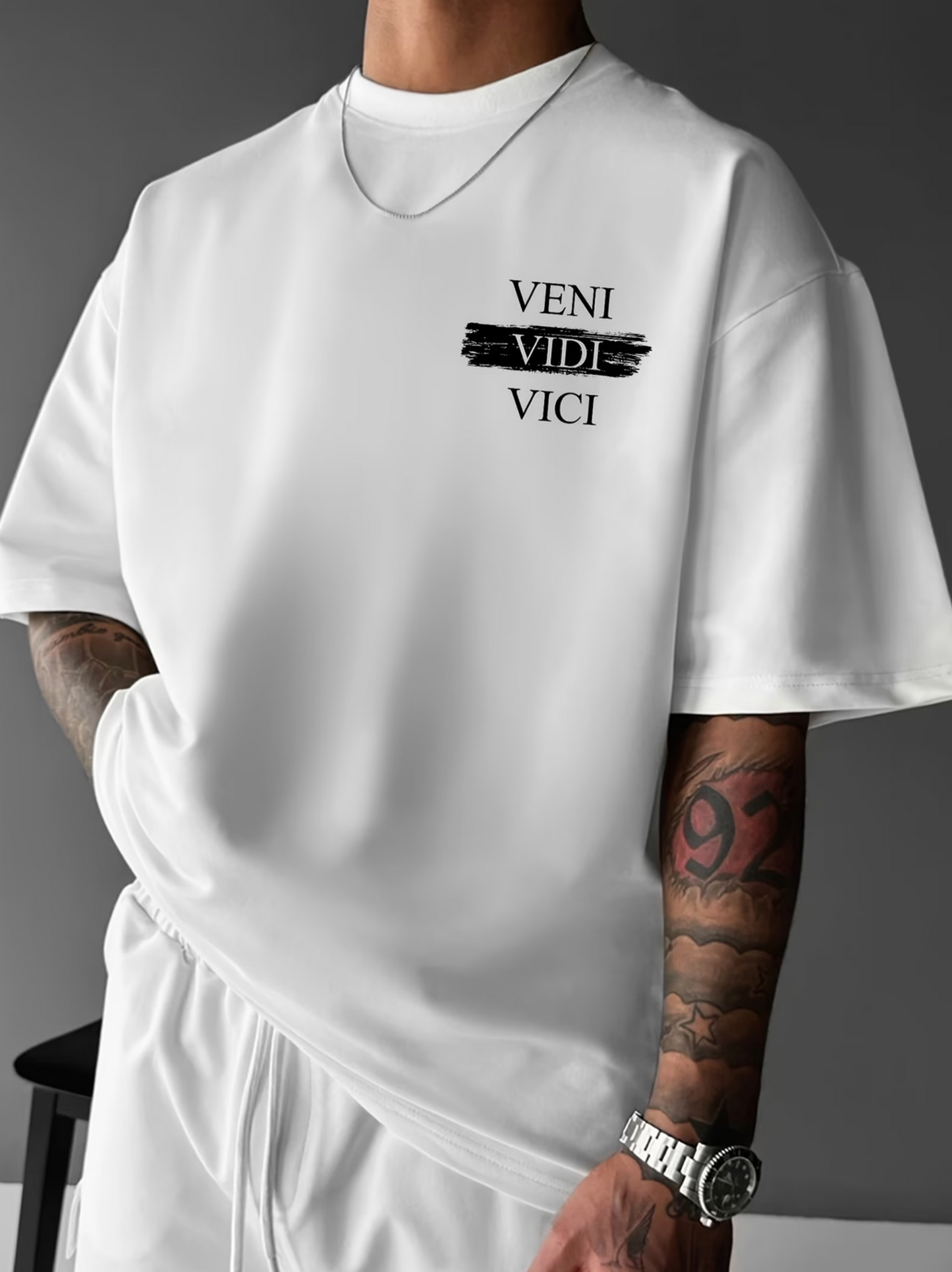 Herren T-Shirt – „VENI VIDI VICI“
