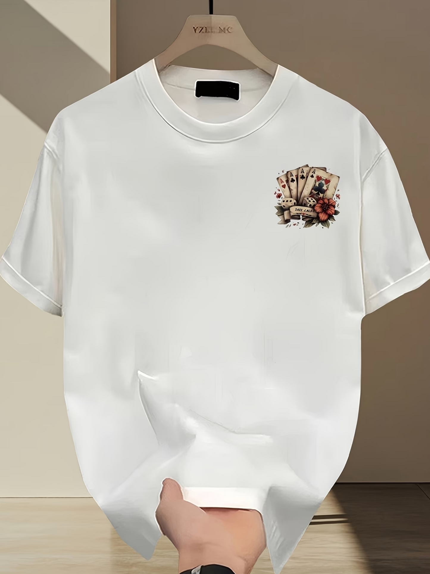 Herren T-Shirt – Poker & Casino Design „Jazz Call“
