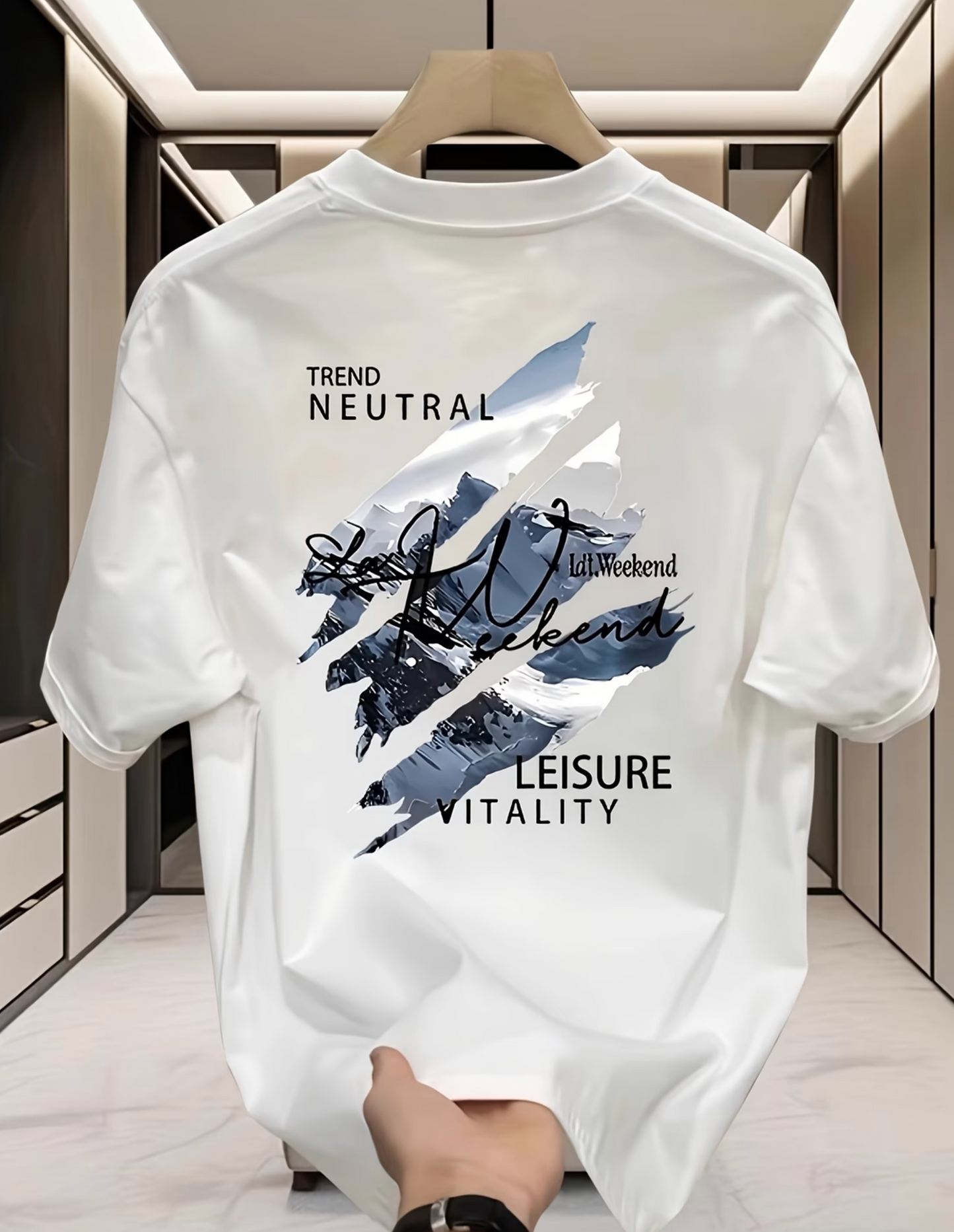 Oversize Herren T-Shirt  „Trend Neutral“