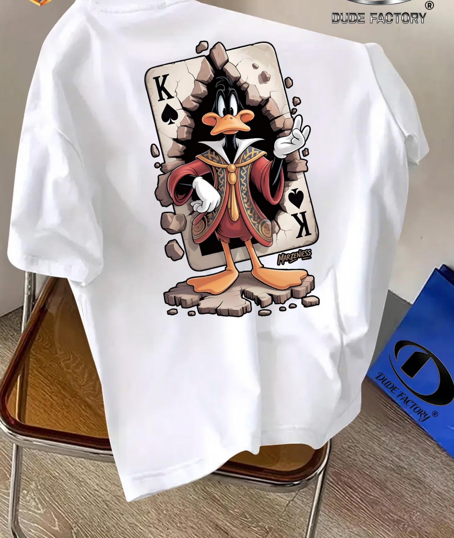 Herren T-Shirt – Cartoon Poker
