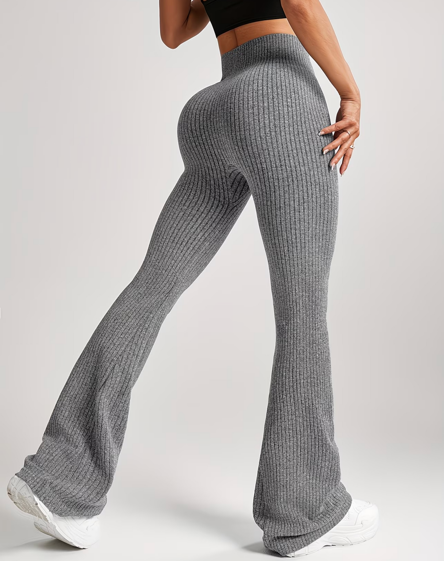 Damen Seamless Flared Leggings