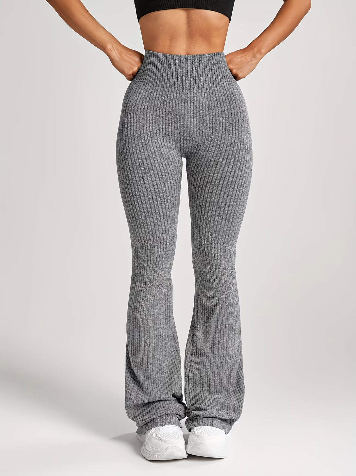 Damen Seamless Flared Leggings
