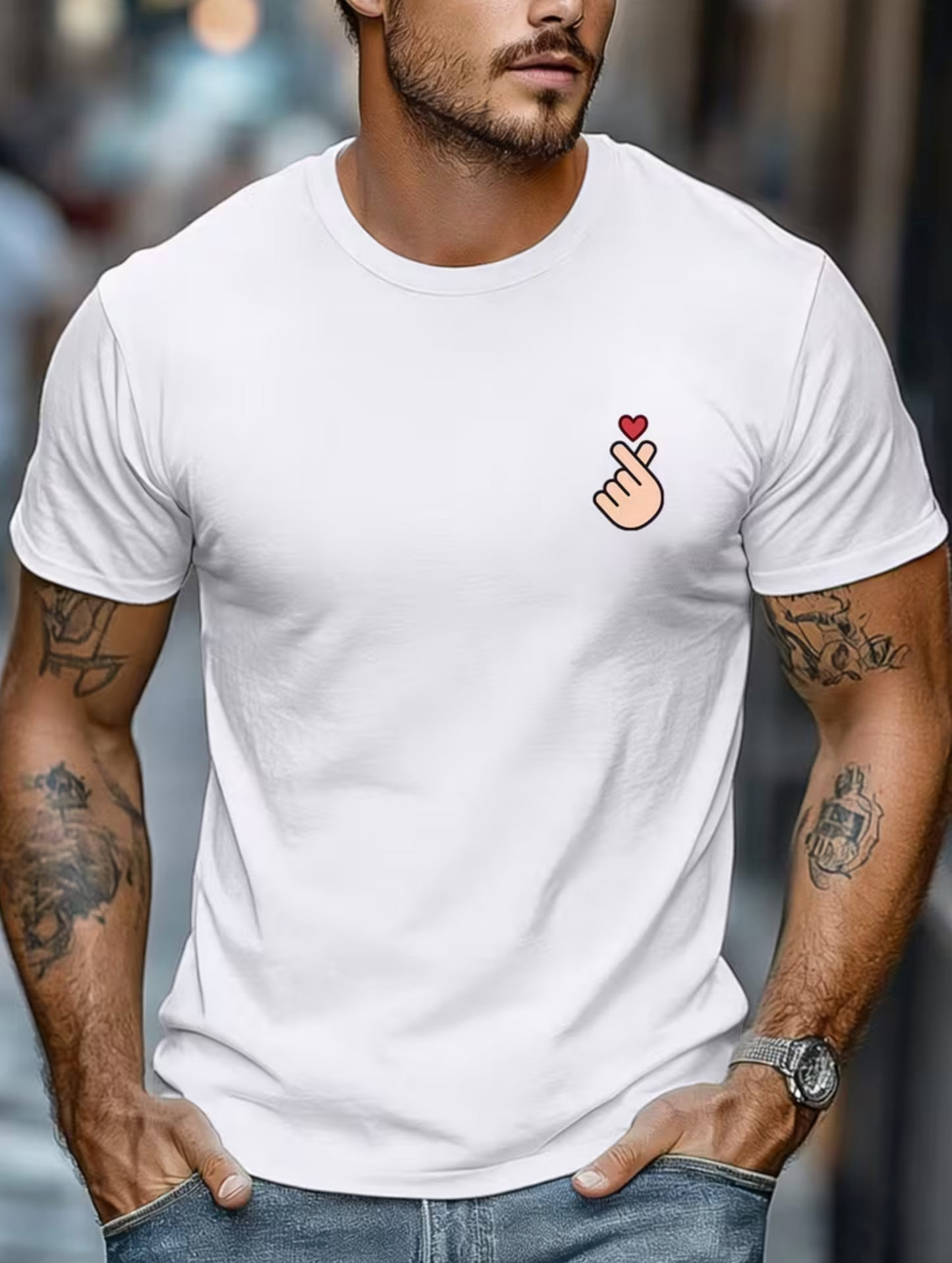 T-Shirt „Finger Heart“