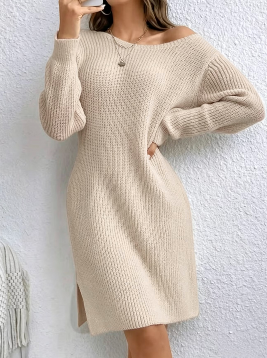 Elegantes Strickkleid Damen