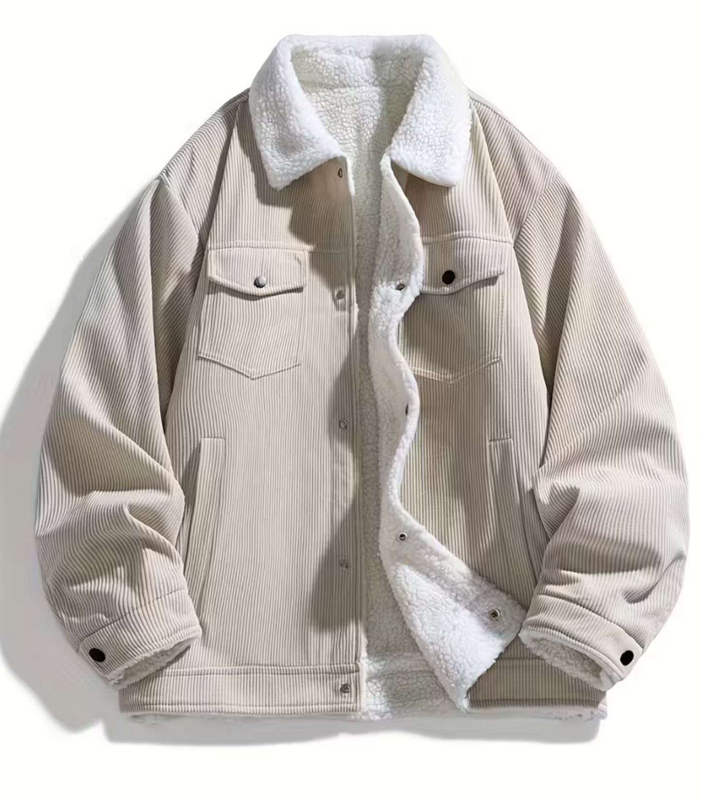 Fleecegefütterte Hooded Jacket