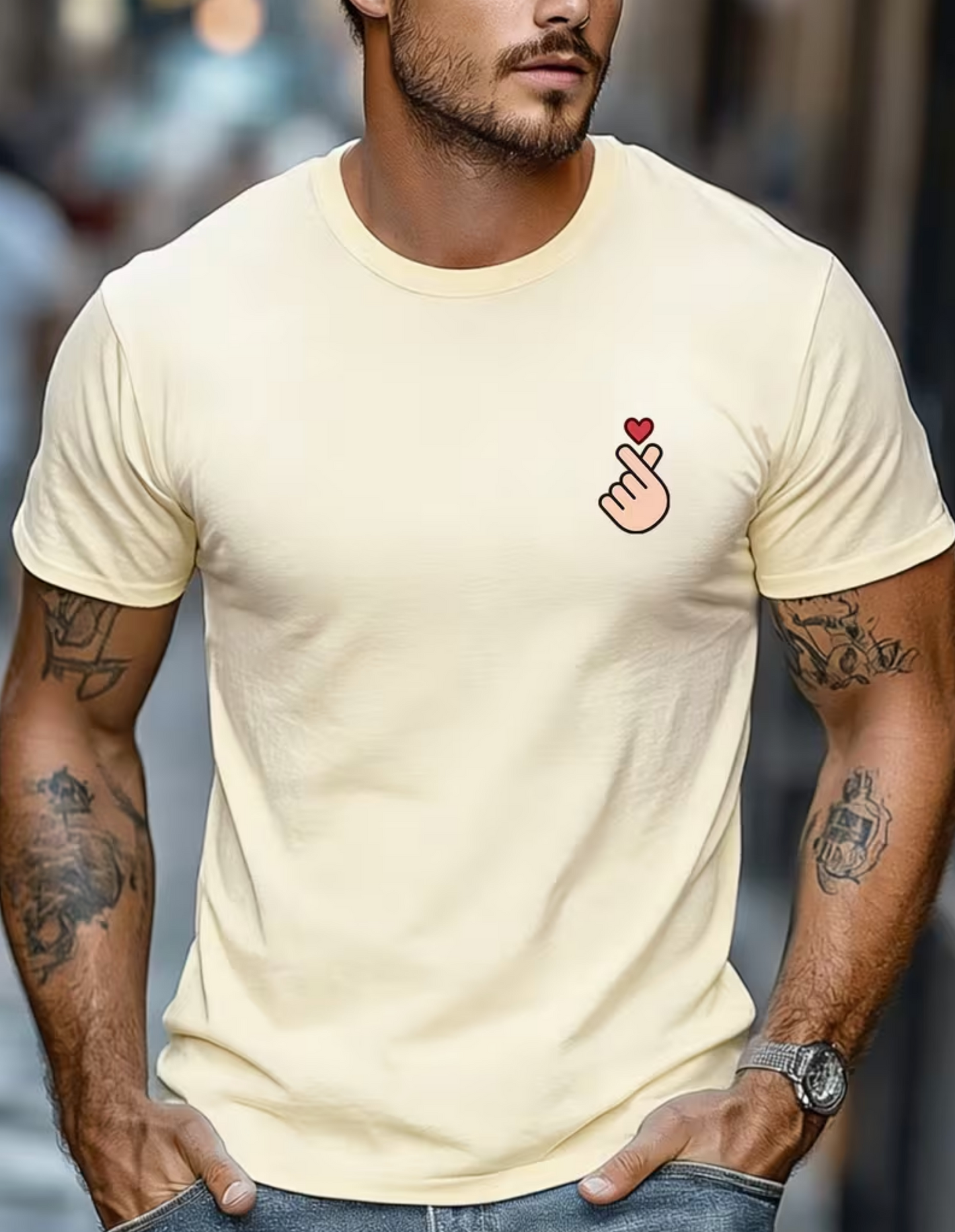 T-Shirt „Finger Heart“