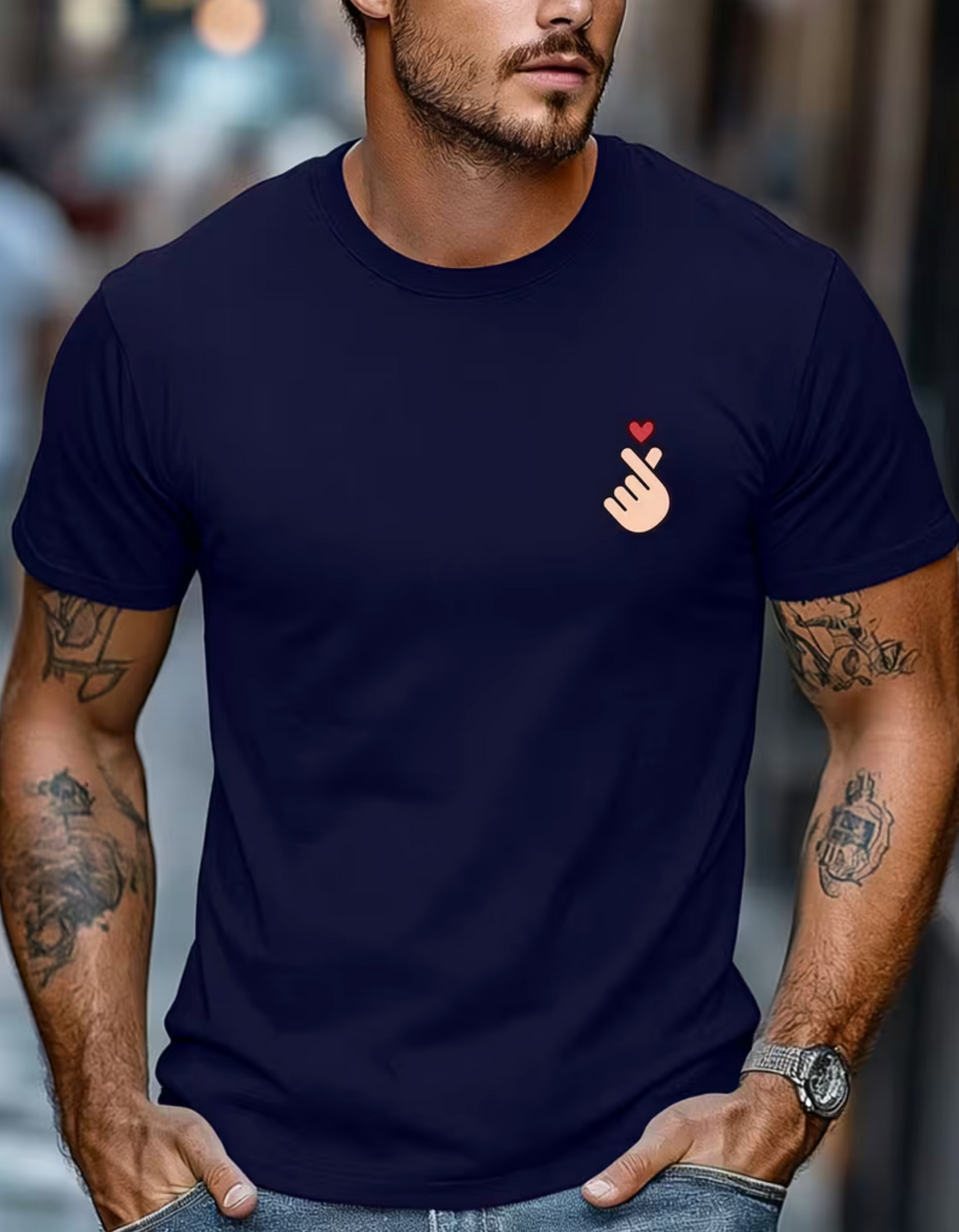 T-Shirt „Finger Heart“
