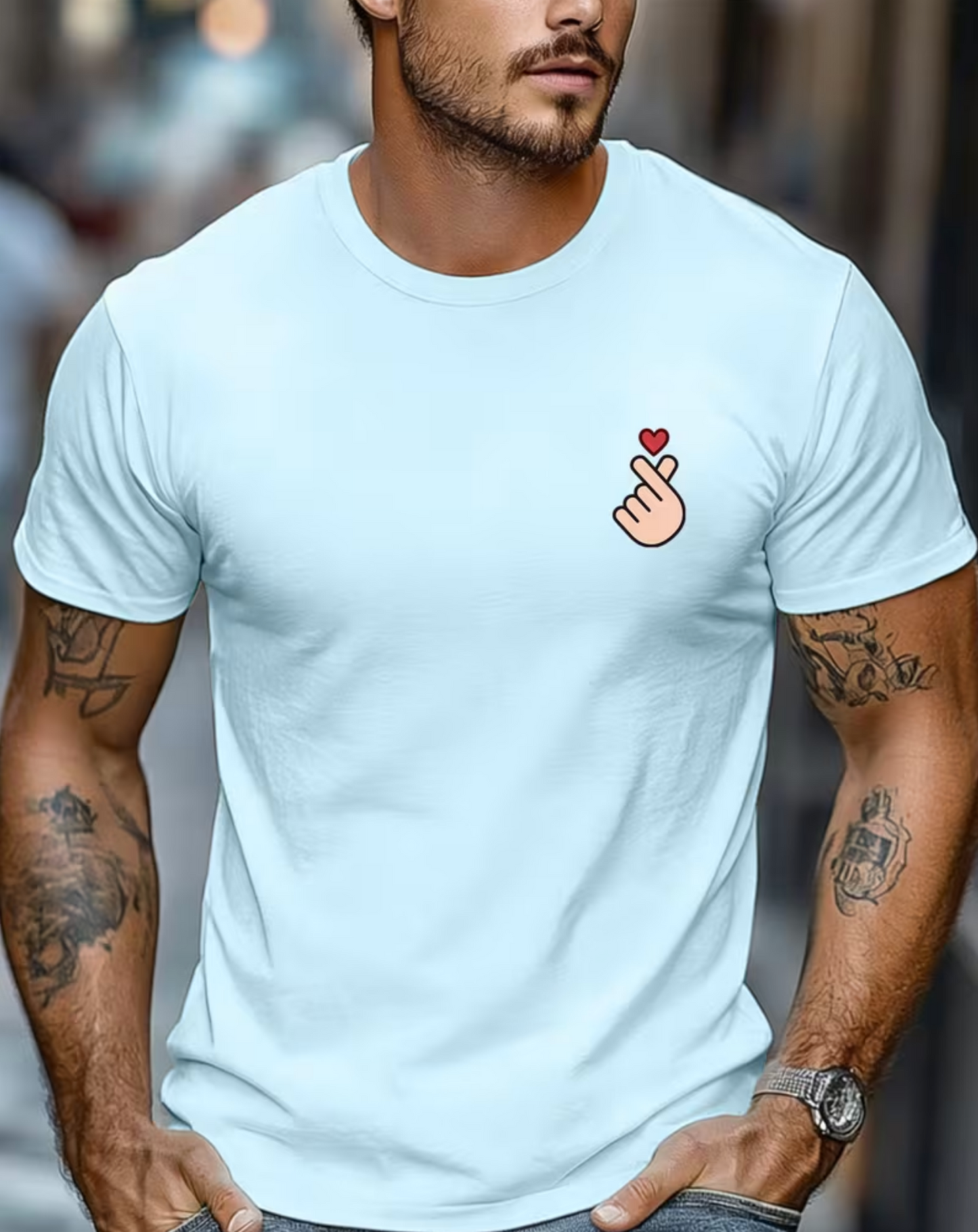 T-Shirt „Finger Heart“