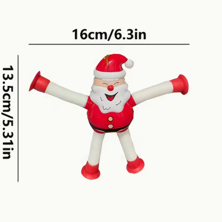 4er Set Biegepuppen Weihnachtsdeko