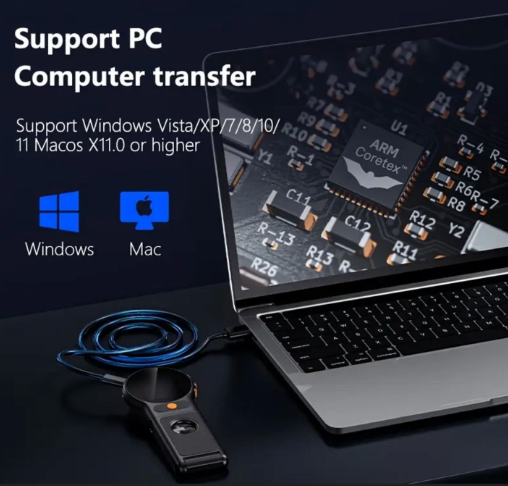 Digitale Lupe mit 2.0" IPS Bildschirm