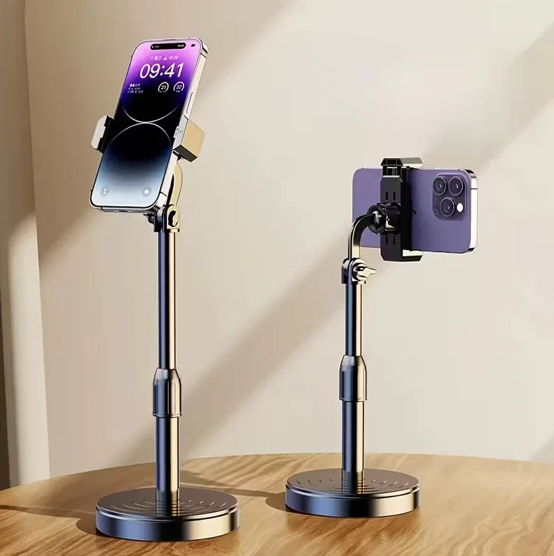 📱 Rotierender & höhenverstellbarer Smartphone- und Tablet-Ständer