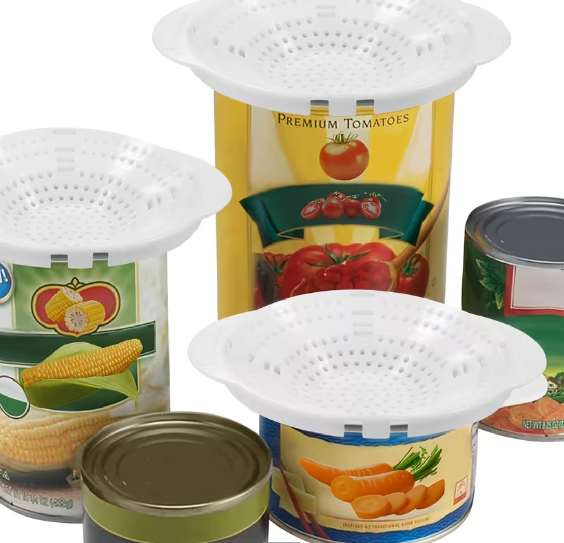🥫 Praktischer Dosen-Abtropfer – Sauber & Schnell!