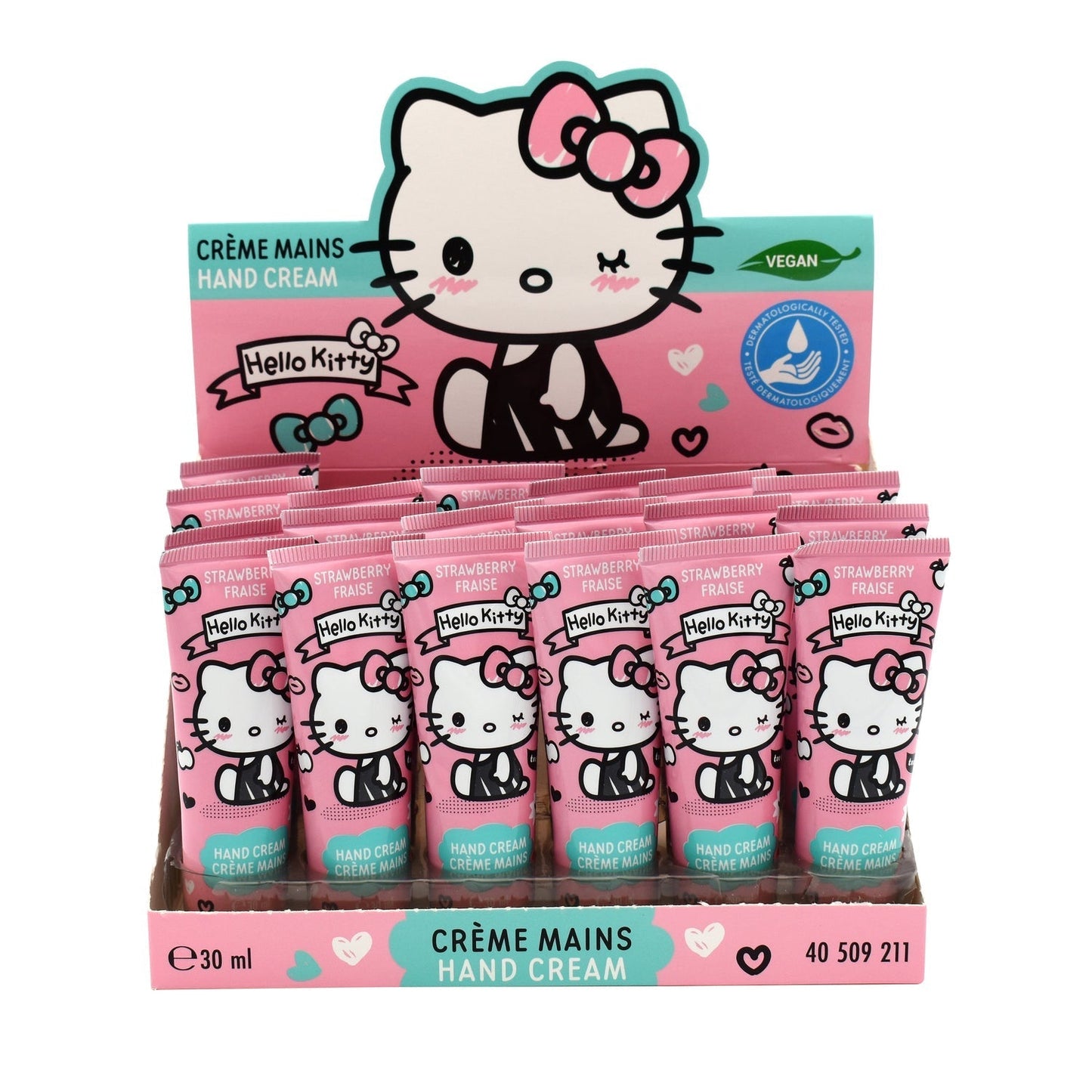 Hello Kitty Handcreme 30 ml – Feuchtigkeitsspendend & Pflege für zarte Hände